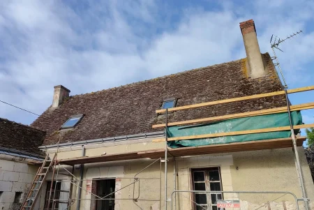 couverture charpente chantier 06-06-2023