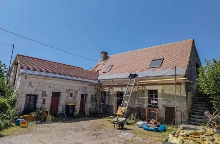 couverture charpente chantier 06-06-2023